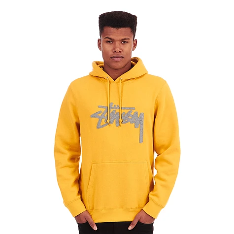 Stüssy - Wool Stock Applique Hoodie