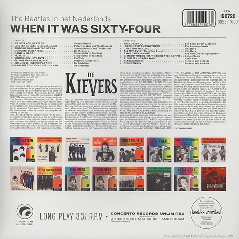 V.A. - De Kievers: When It Was Sixty-Four
