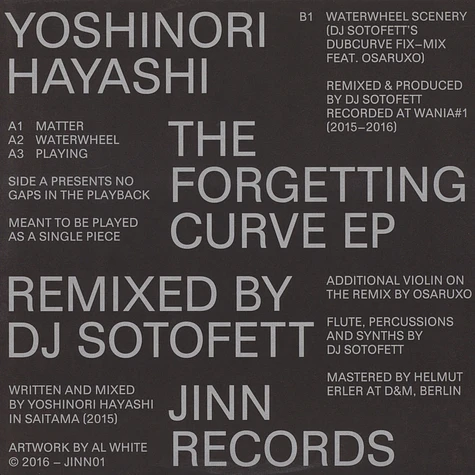 Yoshinori Hayashi - The Forgetting Curve EP DJ Sotofett Remix
