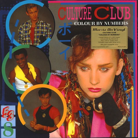 Culture Club - Colour By Numbers Colored Vinyl Edition