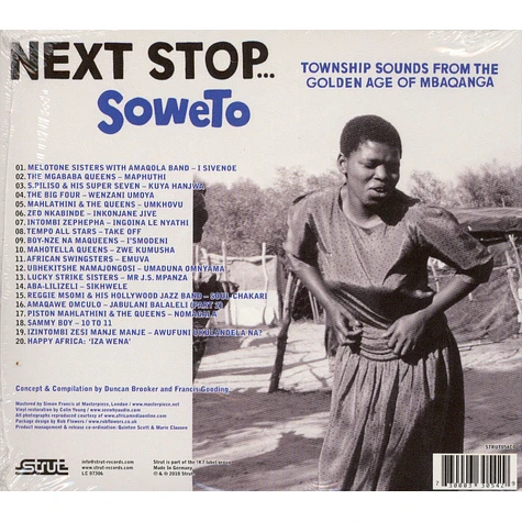 Next Stop Soweto - Volume 1 - Township Sounds From The GoldenAge Of Mbaqanga