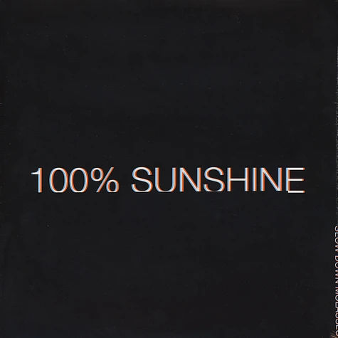 Slow Down Molasses - 100% Sunshine