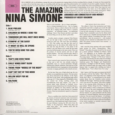 Nina Simone - The Amazing Nina Simone