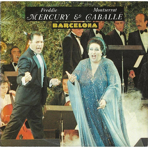 Freddie Mercury & Montserrat Caballé - Barcelona - Vinyl 12