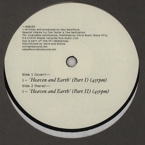 Paul Woolford - Heaven And Earth
