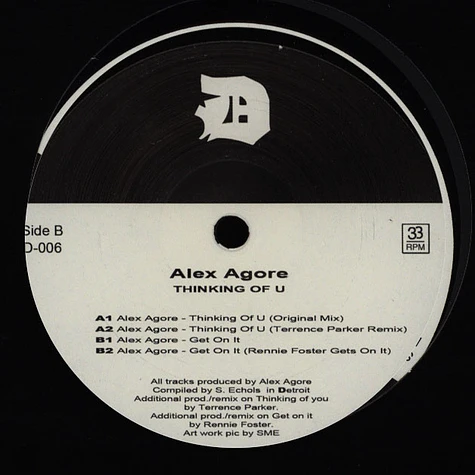 Alex Agore - Thinking Of U Terrence Parker & Rennie Foster Remixes