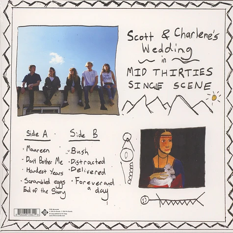 Scott & Charlene's Wedding - Mid Thirties Single Scene Black Vinyl Edition