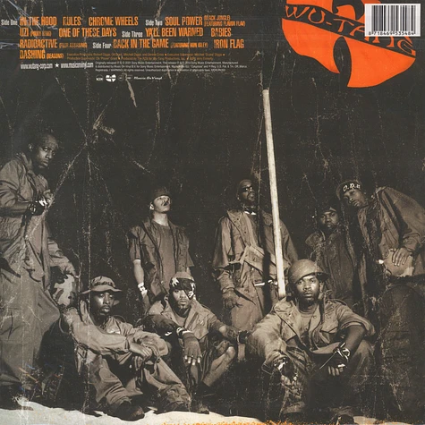 Wu-Tang Clan - Iron Flag Black Vinyl Edition