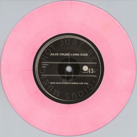 Julee Cruise & King Dude - Sing Each Other's Songs For You Pink Vinyl Edition