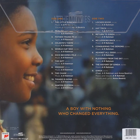 R. Rahman - OST Pele: Birth Of A Legend Yellow Vinyl Edition