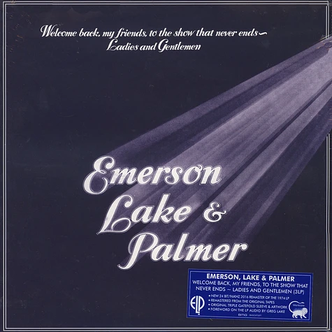 Emerson, Lake & Palmer - Welcome Back My Friends To The Show That Never Ends