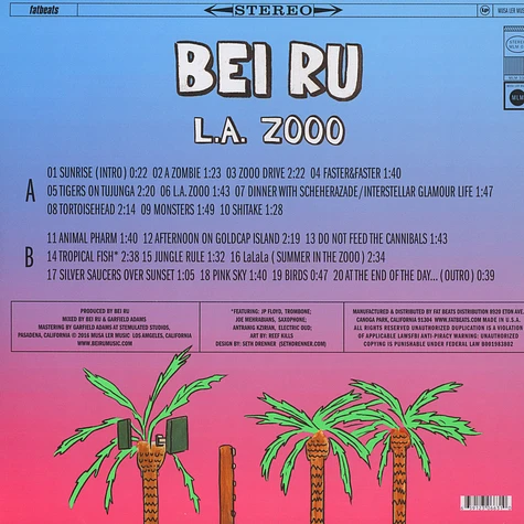 Bei Ru - L.A. Zooo Colored Vinyl Edition