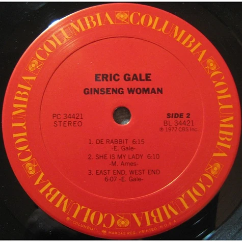 Eric Gale - Ginseng Woman