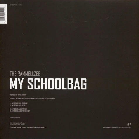 The Rammellzee - My Schoolbag Limited Edition