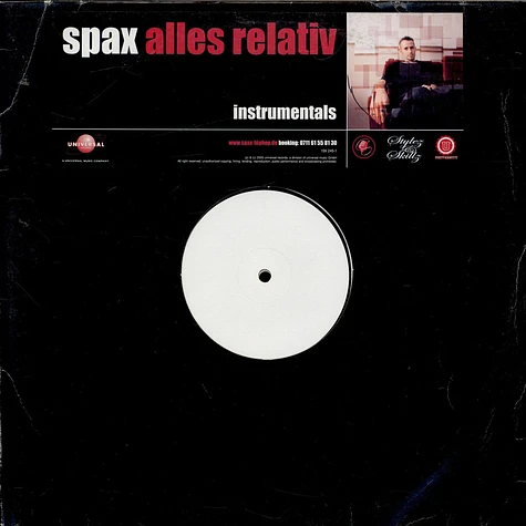 Spax - Alles Relativ Instrumentals