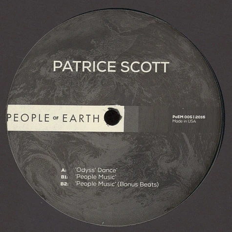 Patrice Scott - People Of Earth 005