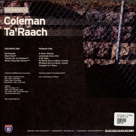 Eric Coleman / Ta'Raach - Los Angeles 9/10