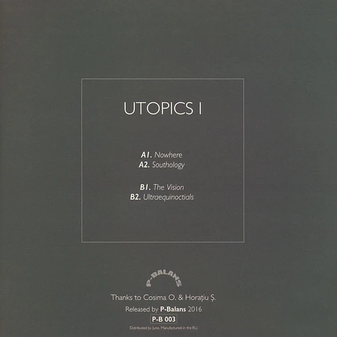 Utopus - Utopics I