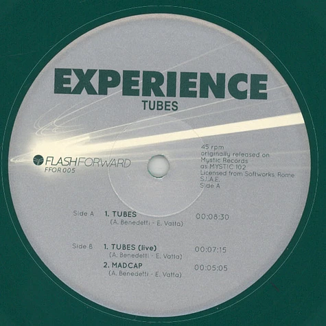 The Experience - Tubes Marbeled Vinyl Edition