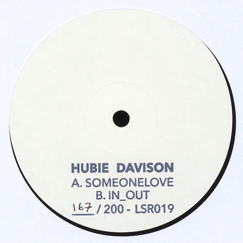 Hubie Davison - Someonelove / In_Out