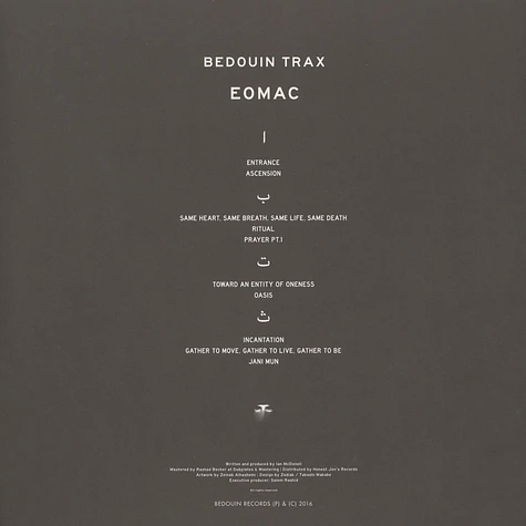 Eomac - Bedouin Trax