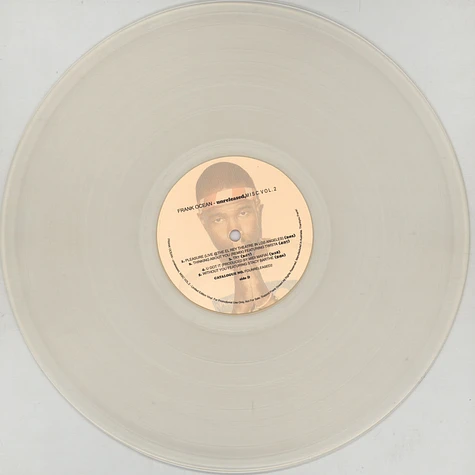 Frank Ocean - unreleased, MISC. Volume 2 Colored Vinyl Edition