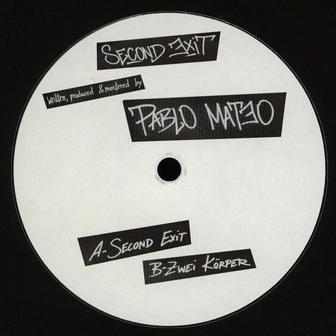 Pablo Mateo - Second Exit