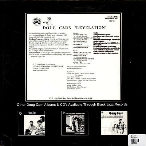 Doug Carn - Revelation