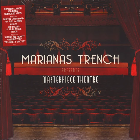 Marianas Trench - Masterpiece Theatre 180gram Colored Vinyl Version