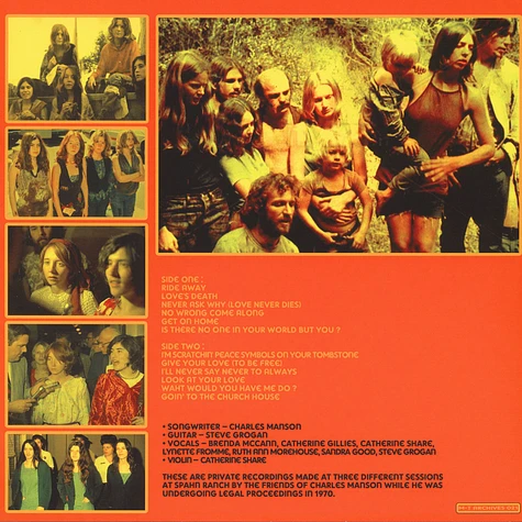 Manson Family - Sings The Songs Of Charles Manson