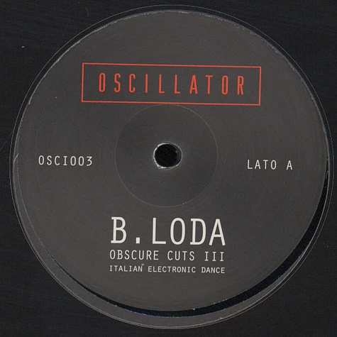 Beppe Loda - Obscure Cuts III: Italian Electronic Dance