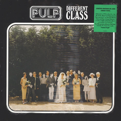 Pulp - Different Class Green Vinyl Edition