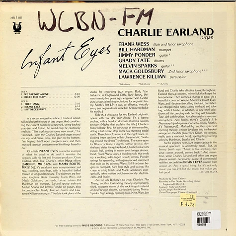 Charles Earland - Infant Eyes