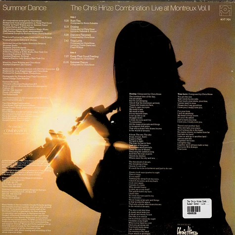 The Chris Hinze Combination - Summer Dance - Live At Montreux Vol.II