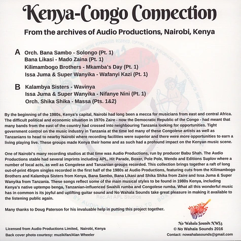 V.A. - Kenya-Congo Connection