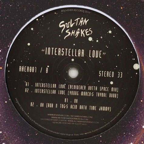 Sultan Shakes - Interstellar Love