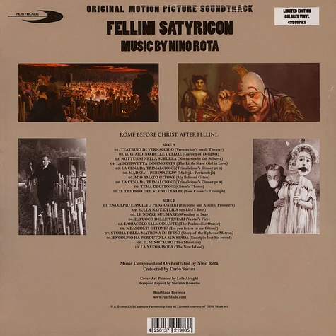 Nino Rota - OST Fellini's Satyricon