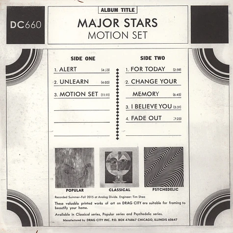 Major Stars - Motion Set