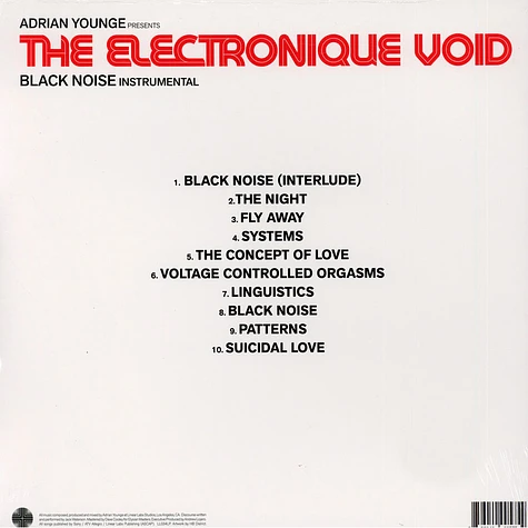 Adrian Younge Presents The Electronique Void - Black Noise Instrumentals