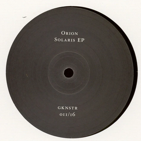 Orion - Solaris EP