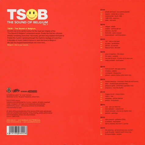 V.A. - TSOB - The Sound Of Belgium Vinyl Box Volume 3