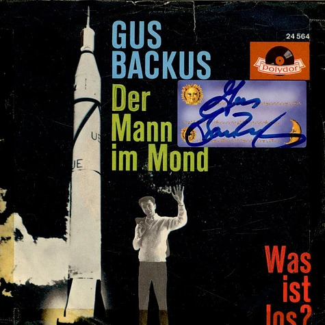 Gus Backus - Der Mann Im Mond / Was Ist Los?