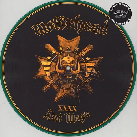 Motörhead - Bad Magic Green Picture Disc Edition