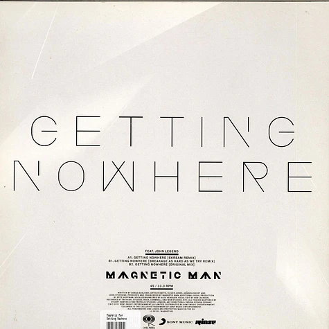 Magnetic Man Feat. John Legend - Getting Nowhere