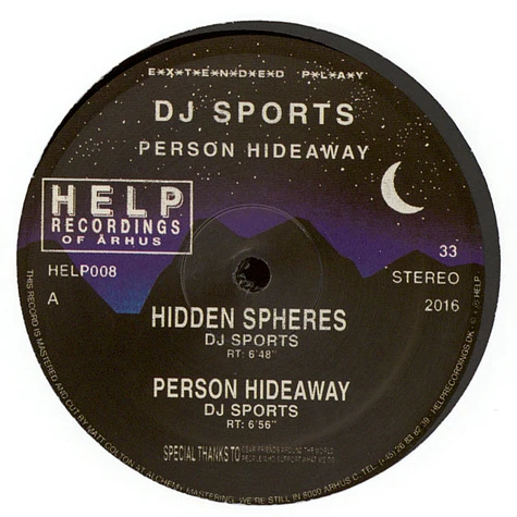 DJ Sports / SPCE - Person Hideaway