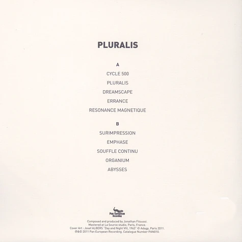 Jonathan Fitoussi - Pluralis