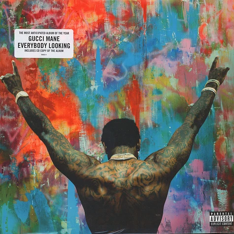 Gucci Mane - Everybody Looking Red & Blue Vinyl Edition
