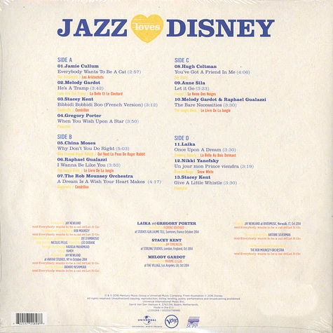 V.A. - Jazz Loves Disney Volume 1