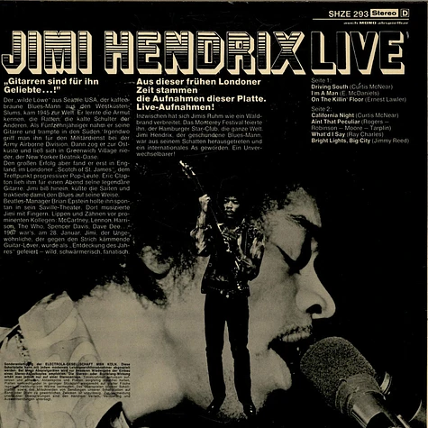 Jimi Hendrix - Live