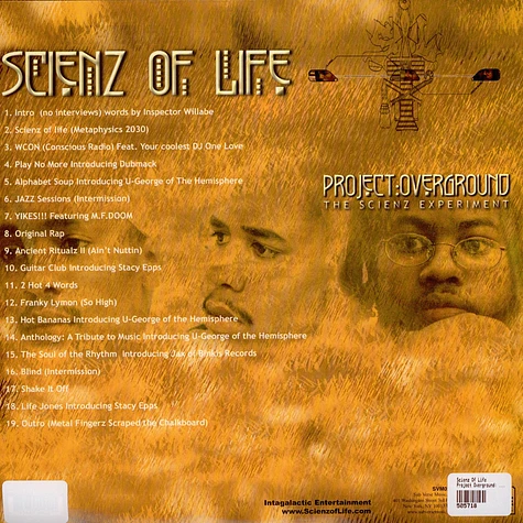 Scienz Of Life - Project Overground: The Scienz Experiment